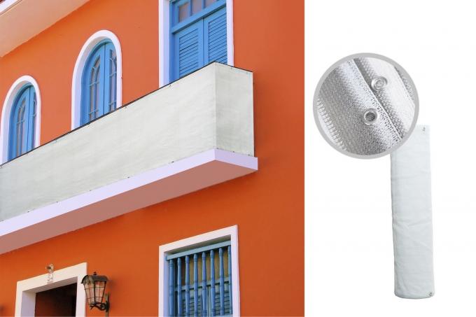 बालकनी एचडीपी शेड नेट 0.9x5m यूवी सेल फिनिशिंग 3