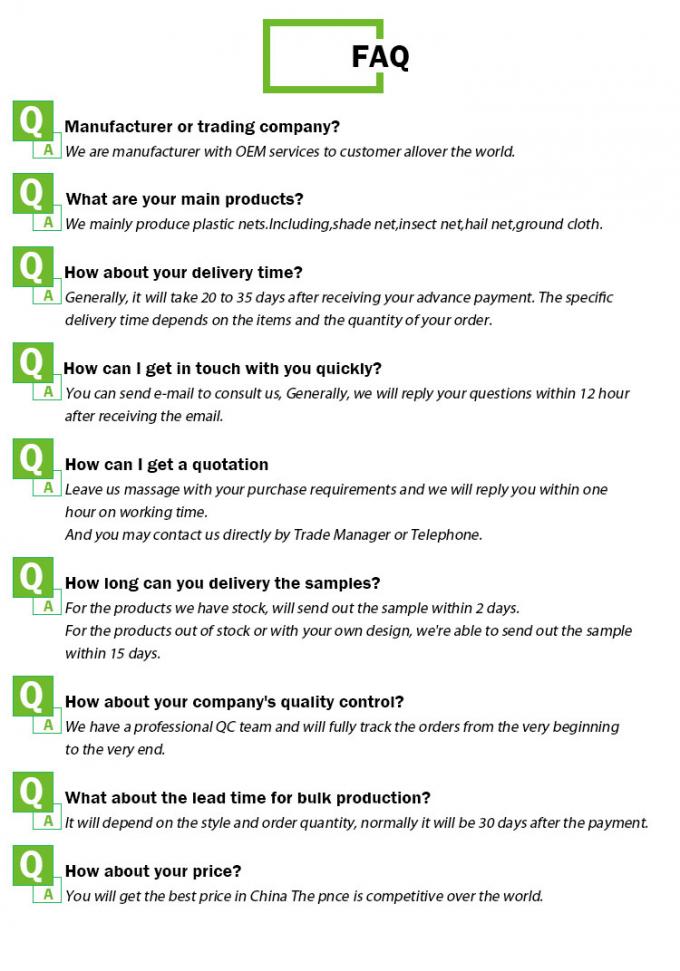 कृषि 70% सूर्य 30 ग्राम पौधों के लिए छाया कपड़ा 10